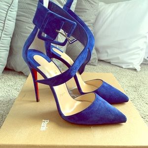 Authentic Christian Louboutin Harper 100 Velours